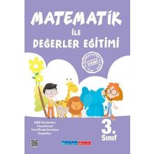 3. Sınıf Matematik İle Değerler Eğitimi Salan Yayınları