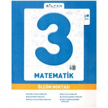 3. Sınıf Matematik Ölçüm Noktası Soru Bankası - Bilfen Yayınları