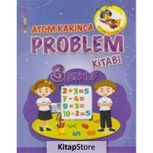 3. Sınıf Problemler Kitabı Ahmet Çelikkol Atom Karınca Yayınları
