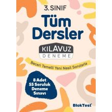 3. Sınıf Tüm Dersler Kılavuz Deneme - Tudem Yayınları