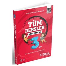 3.Sınıf Tüm Dersler Soru Bankası Sınav Dergisi Yayınları