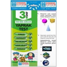 3. Sınıf Tüm Dersler Yaprak Testler Evrensel İletişim Yayınları