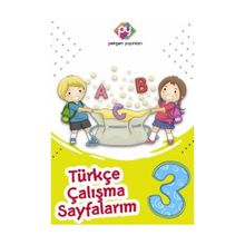3. Sınıf Türkçe Çalışma Sayfalarım - Pekşen Yayınları
