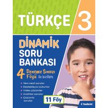 3. Sınıf Türkçe Dinamik Soru Bankası - Tudem Yayınları