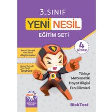 3. Sınıf Yeni Nesil Eğitim Seti - Blok Test Yayınları