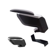 3 Tıkla Dacia Logan Mcv 2016 Gri-Siyah Delmesiz Çelik Ayaklı Kol Dayama Kolçak