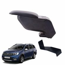 3 Tıkla Dacia Logan Mcv 2018 Siyah Delmesiz Çelik Ayaklı Kol Dayama Kolçak