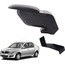 3 Tıkla Dacia Logan Sedan 2004 Siyah Delmesiz Çelik Ayaklı Kol Dayama Kolçak