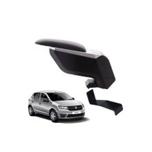 3 Tıkla Dacia Sandero Stepway 2015 Delmesiz Çelik Ayaklı Gri-Siyah Kolçak