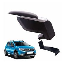 3 Tıkla Dacia Sandero Stepway 2020 Siyah Delmesiz Çelik Ayaklı Kol Dayama Kolçak