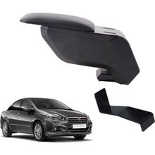 3 Tıkla Fiat Linea 2010 Siyah Delmesiz Çelik Ayaklı Kol Dayama Kolçak