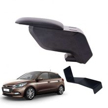 3 Tıkla Hyundai İ20 2015 Delmesiz Çelik Ayaklı Siyah Kolçak