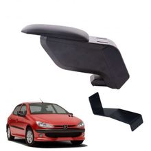 3 Tıkla Peugeot 206 2006 Delmesiz Çelik Ayaklı Siyah Kolçak