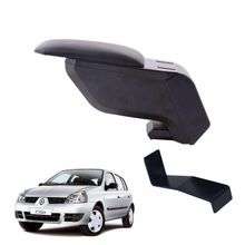 3 Tıkla Renault Clio Hb 1998 Delmesiz Çelik Ayaklı Siyah Kolçak