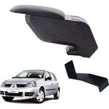 3 Tıkla Renault Clio Hb 2003 Delmesiz Çelik Ayaklı Siyah Kolçak