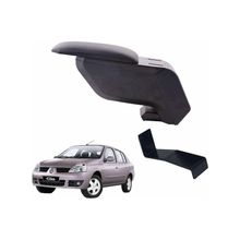 3 Tıkla Renault Symbol 1998 Siyah Delmesiz Çelik Ayaklı Kolçak