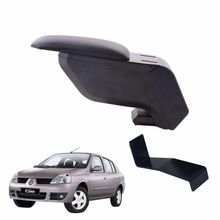 3 Tıkla Renault Symbol 2004 Siyah Delmesiz Çelik Ayaklı Kolçak