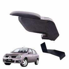 3 Tıkla Renault Symbol 2005 Siyah Delmesiz Çelik Ayaklı Kolçak