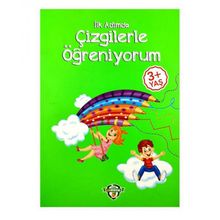 +3 Yaş İlk Adımda Çizgilerle Öğreniyorum Kitabı Meşe Yayınları
