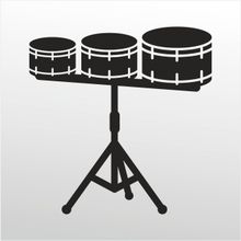 30 cm Üçlü Tumba Folyo Sticker
