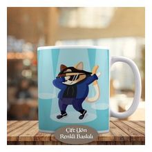 33 Sevimli Hayvan Rapci Kedi Dabbing Kupa Bardak