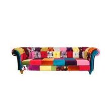 3A Mobilya Patchwork Chesterfield Kanepe