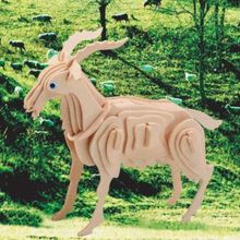 3D Ahşsap Keçi Puzzle