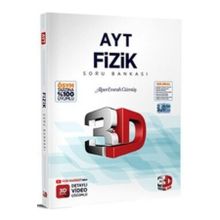3D Yayınları 2024 AYT Fizik Soru Bankası