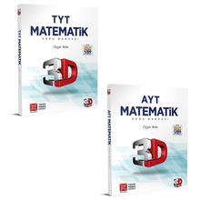 3D Yayınları 2024 TYT-AYT Matematik Soru Bankası Seti Özgür Balcı