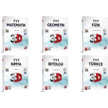 3D Yayınları 6 Kitap Bir Arada TYT Tüm Dersler Soru Bankası Seti