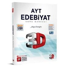 3D Yayınları AYT Edebiyat 2023 Soru Bankası