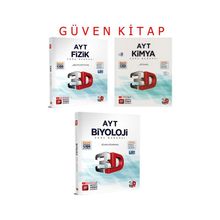 3D Yayınları AYT Fizik Kimya Biyoloji Soru Bankası Seti