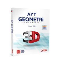 3D Yayınları AYT Geometri Soru Bankası Tamamı Video Çözümlü