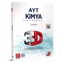 3D Yayınları AYT Kimya Soru Bankası Tamamı Video Çöz