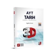 3D Yayınları AYT Tarih Soru Bankası Tamamı Video Çözümlü Murat