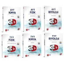 3d Yayınları Tyt Ayt Fizik Kimya Biyoloji Soru Bankası Seti 2023
