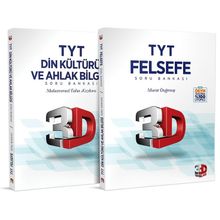 3D Yayınları TYT Felsefe ve Din Kültürü ve Ahlak Bilgisi Soru Bankası