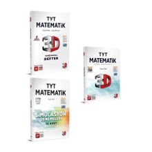 3D Yayınları Tyt Matematik Videolu Ders Defteri + Tyt Matematik Soru Bankası + Tyt Matematik Simülasyon Deneme