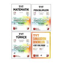 3d Yayınları Tyt Matematik+Fen Bilimleri+Türkçe+Genel Simülasyon Deneme 4 Kitap