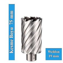 3Keego Shc 75 Hss 35x75 mm Manyetik Delme Ucu