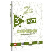 3’lü AYT Denemeleri - Akıl Fikir Mektebi Yayınları