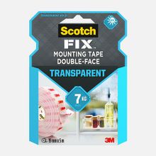3M Scotch 4004 Şeffaf 19 mm x 1.5 m Montaj Bandı