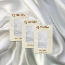 3X50 gr Külçe Gümüş
