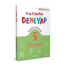4-5. Sınıf Deneyap Tamamı Çözümlü 5 Deneme Sınavı - Editör Yayınları
