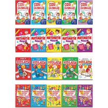 4-6 Yaş 20 Kitap Matematik Kodlama ve Çizgi Çalışmaları Seti - Kolektif