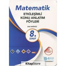 4 Adım Yayınları 8. Sınıf Matematik Etkileşimli Konu Anlatım Föyleri