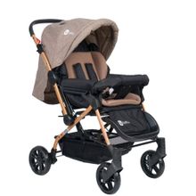 4 Baby AB-360 Kahve Gold Olinpos Çift Yönlü Bebek Arabası