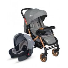 4 Baby Active Gold Plus Travel Sistem Gri Bebek Arabası