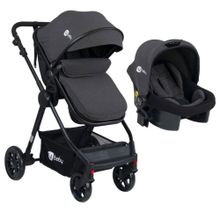 4 Baby Comfort Exclusive Seyahat Sistem Antrasit Bebek Arabası