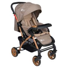 4 Baby New Active Çift Yönlü Gold Kahverengi Bebek Arabası